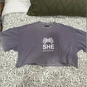 darcsport cropped tee